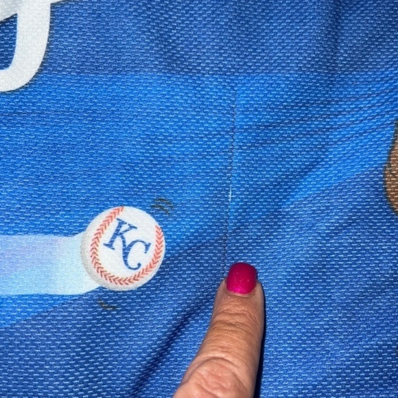 KC Royals Baseball SLUGGER Pillow case (2 sided)​ - Picture 5 of 7